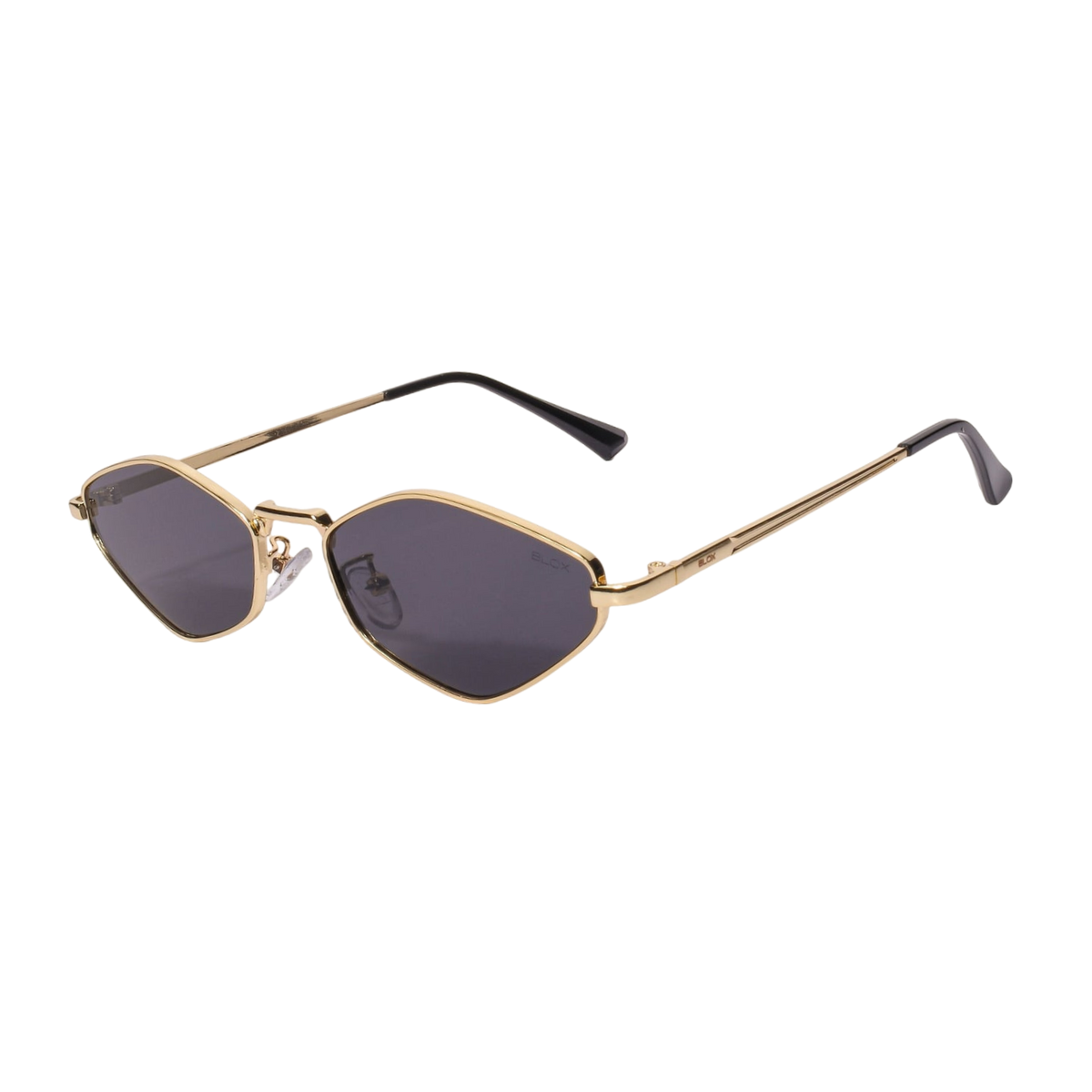 Gafas de Sol Capri: Dorado y Negro