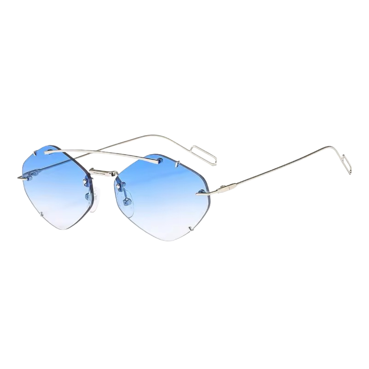 Gafas de Sol Diamond Azul - Estilo y Brillo