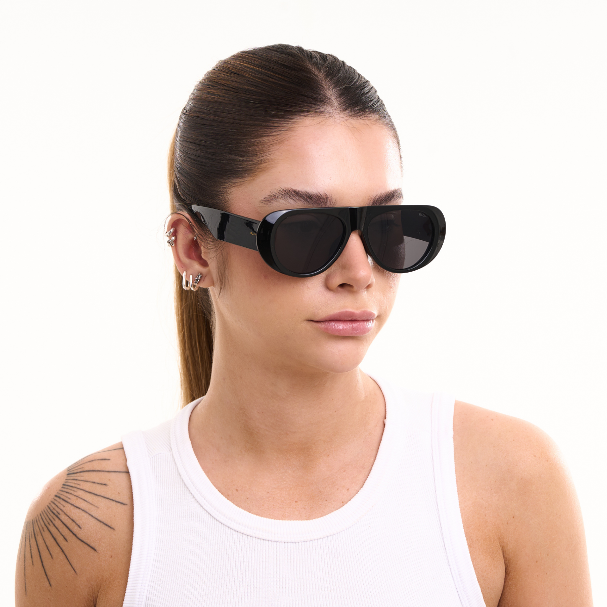 Gafas de Sol Bertioga Negro — Estilo y Protección
