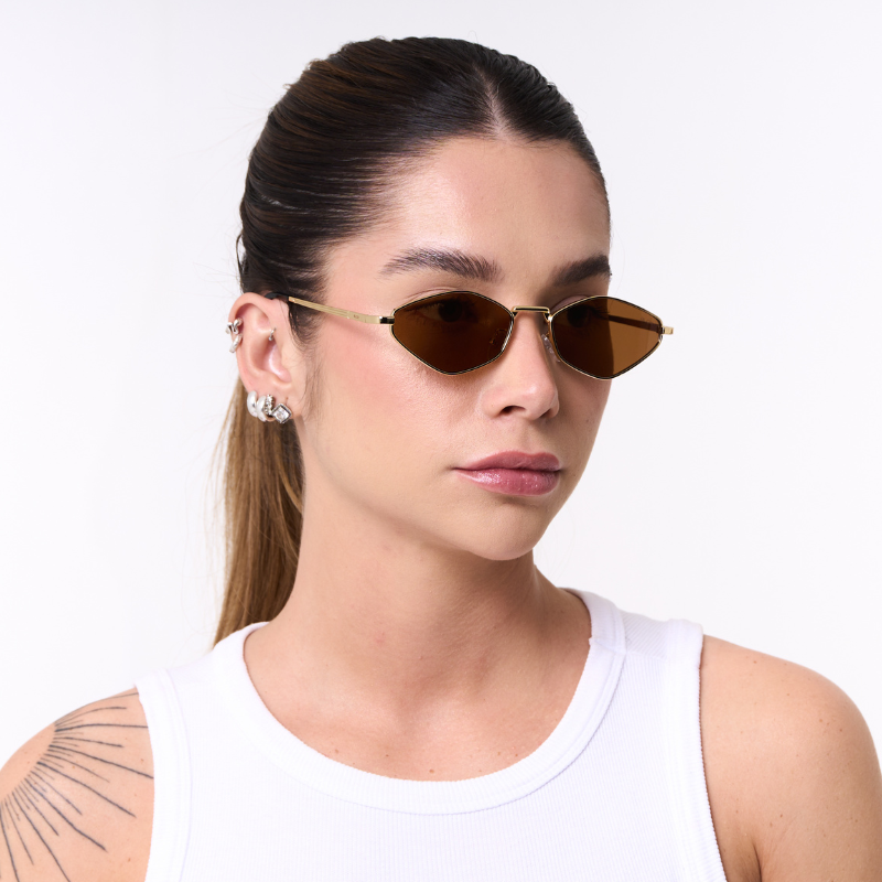 Gafas de Sol Capri Marrón – Estilo y Elegancia