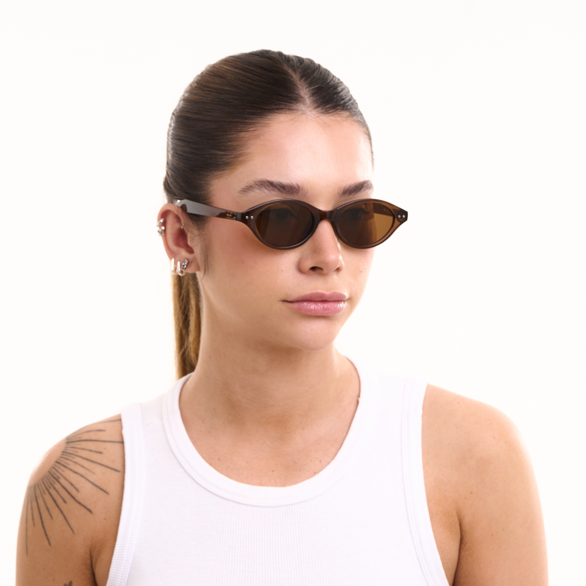 Gafas de Sol Olinda - Marrón Elegante